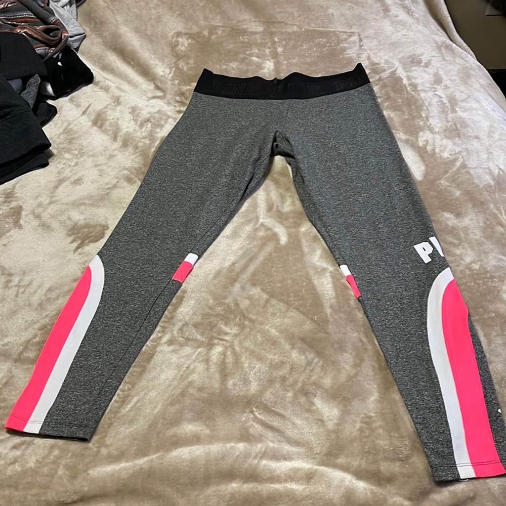 Pink leggings by Victoria’s Secret